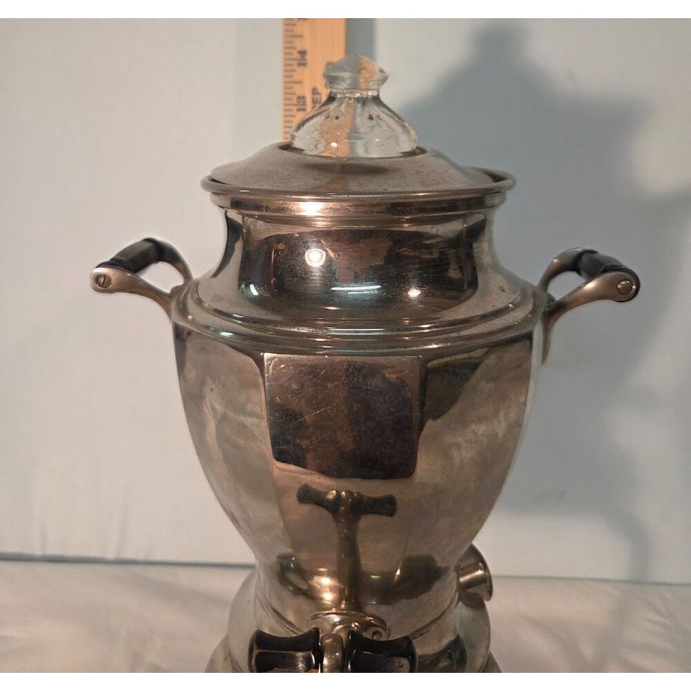 Vintage Universal Electric Coffee Urn Samovar Percolator Made USA